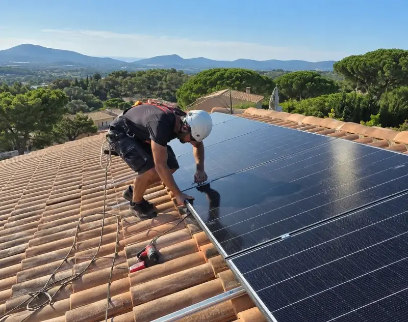 Installateur panneaux solaires Saint-Laurent-de-Cerdans — pose photovoltaïque sur toiture
